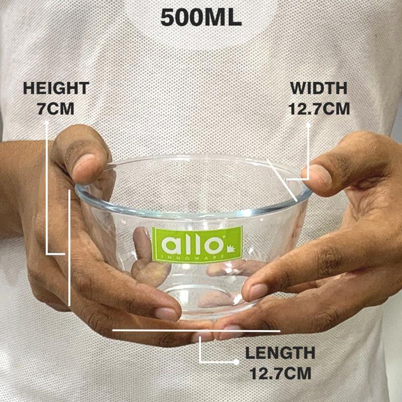 Nyra Glass Mixing Bowl - 500 mL media 8