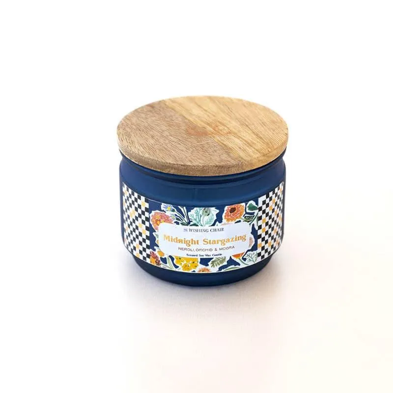 Midnight Stargazing Soy Wax Jar Scented Candle media 4