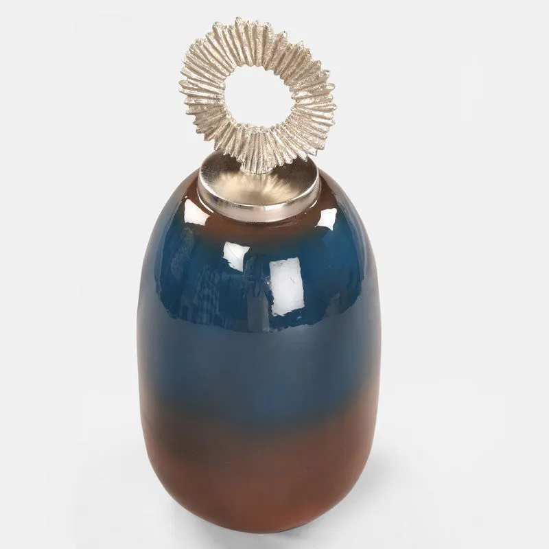 Ringspire Metal Showpiece - Blue - 3
