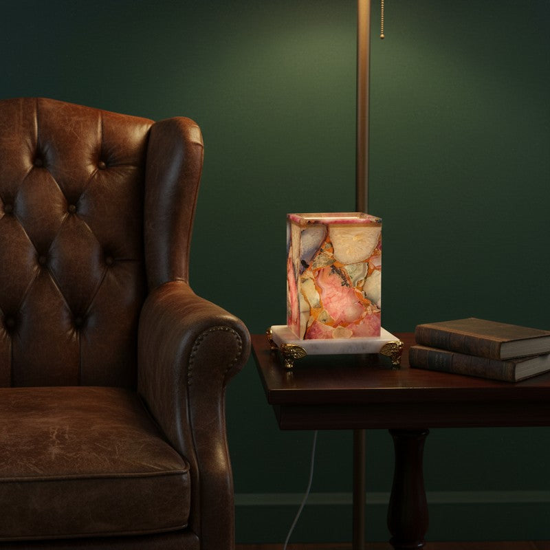 Radiant Vein Agarte LED Table Lamp media 4