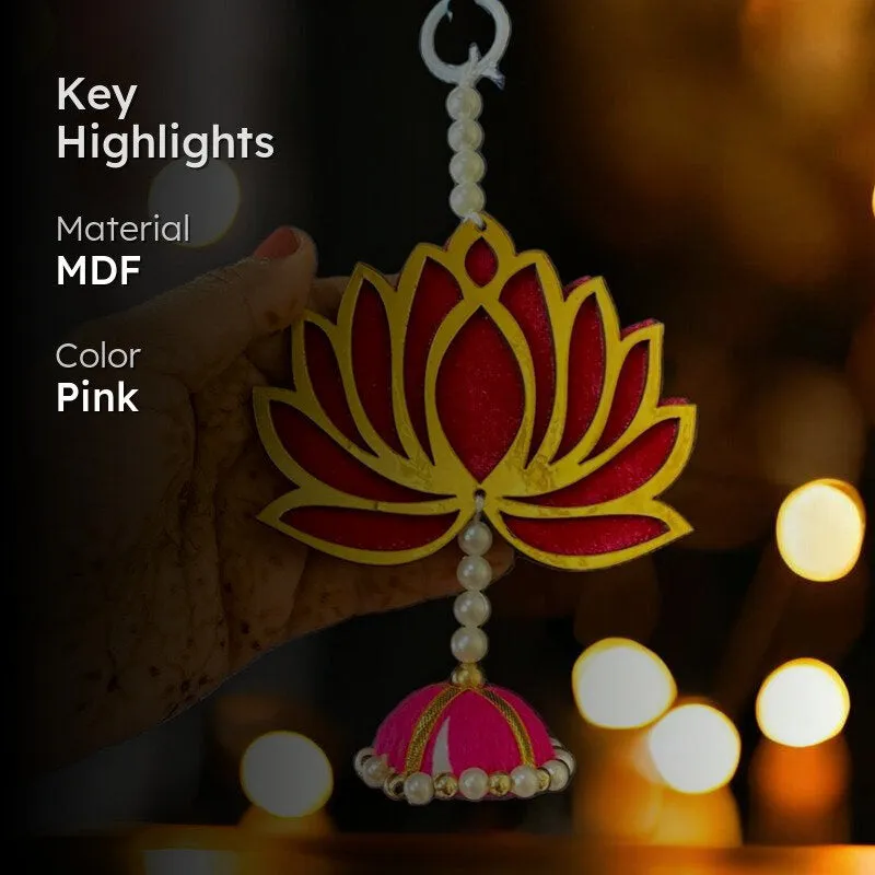 Kamal Sima Latkan (Pink) - Set Of Six media 2