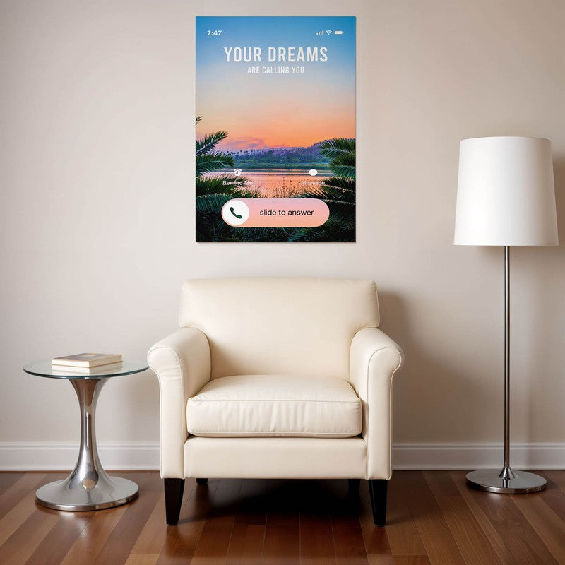 Dreamscape Calling Wall Poster