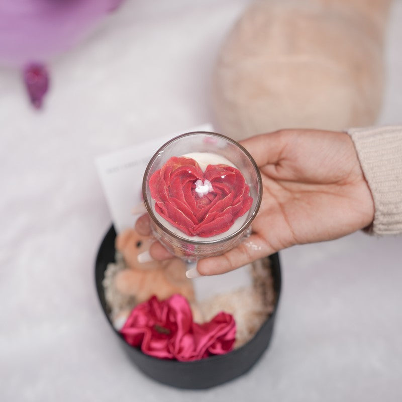 HeartBloom Decorative Candles - Four Piece Set media 4
