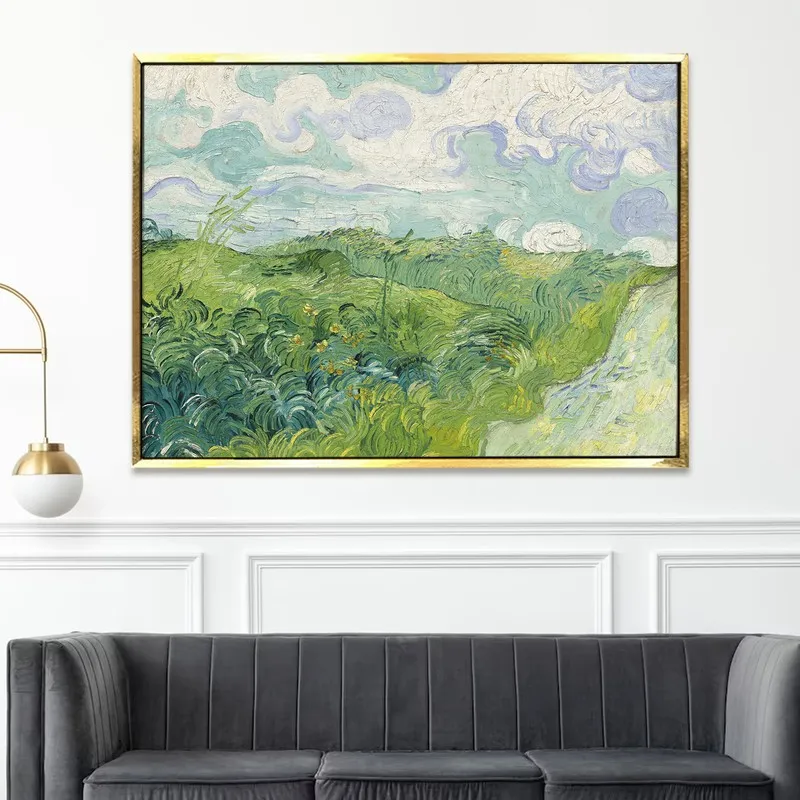 Cloudsong Canvas Wall Painting With Frame media 5
