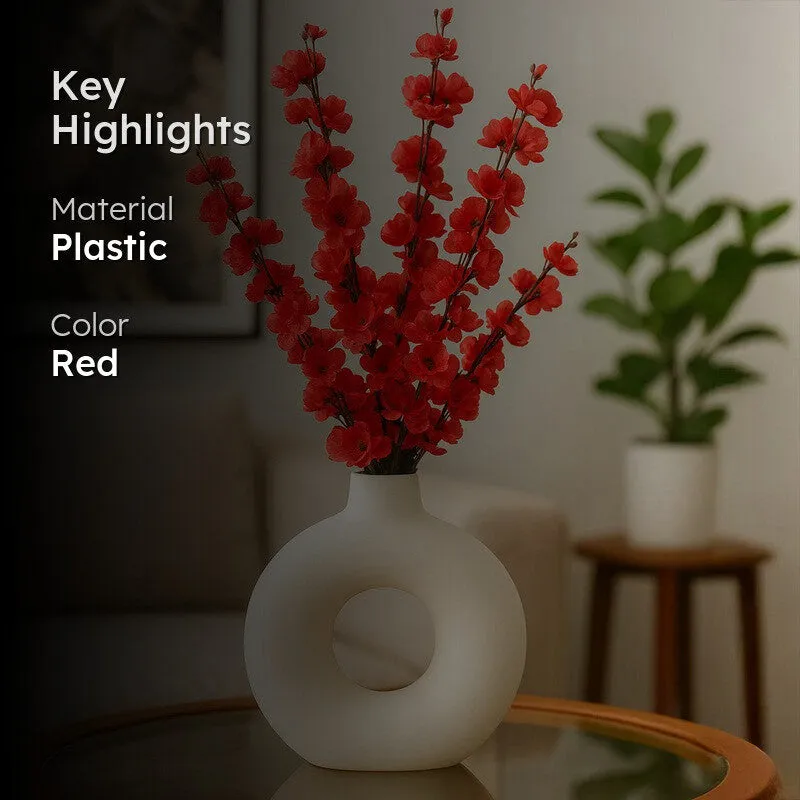 Faux Cherry Blossom Plastic Floral Stick - Georgia media 2