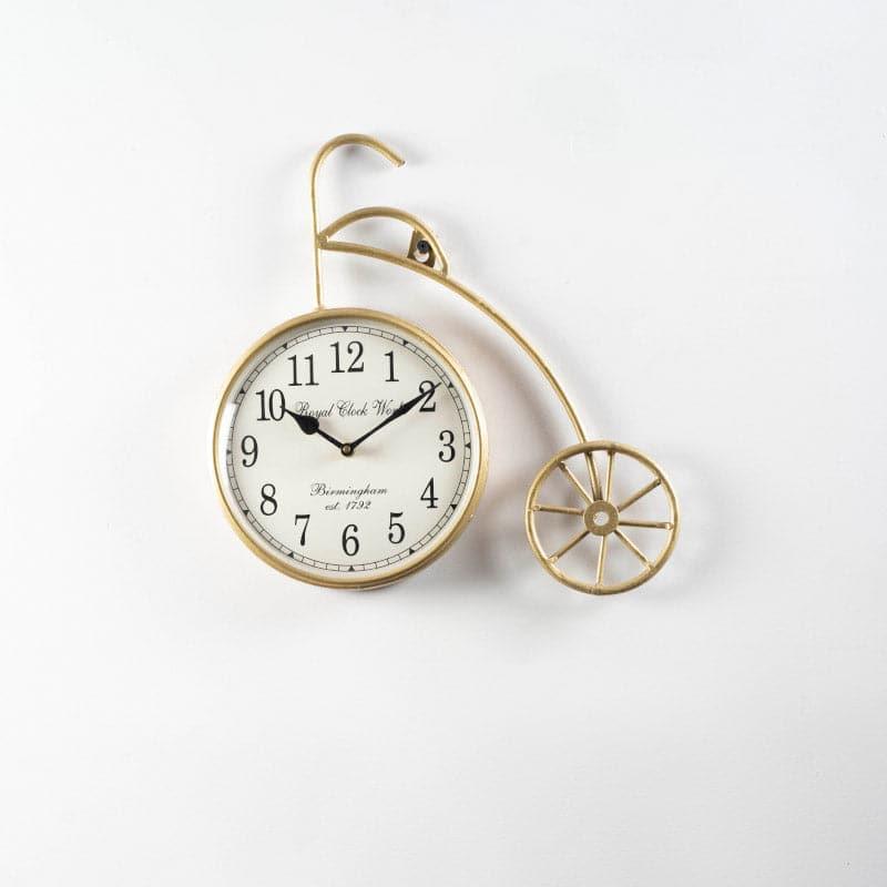 Ride to Town Wall Clock media 3