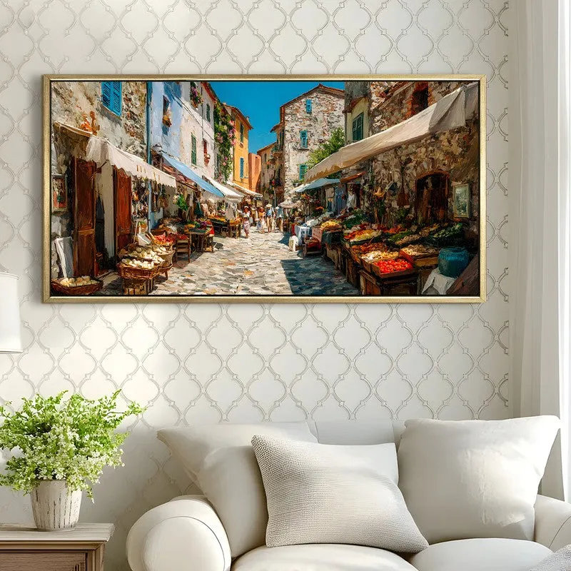 Urbanza Canvas Wall Painting With Frame media 4
