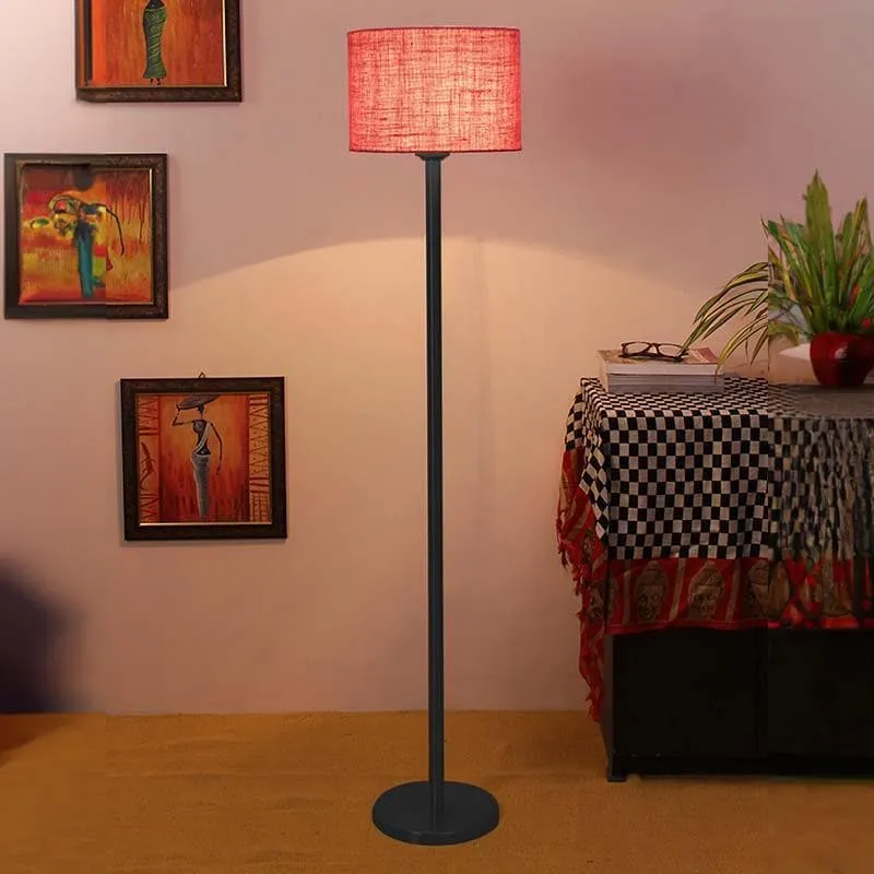 Solid Talk Floor Lamp - Pink media 1