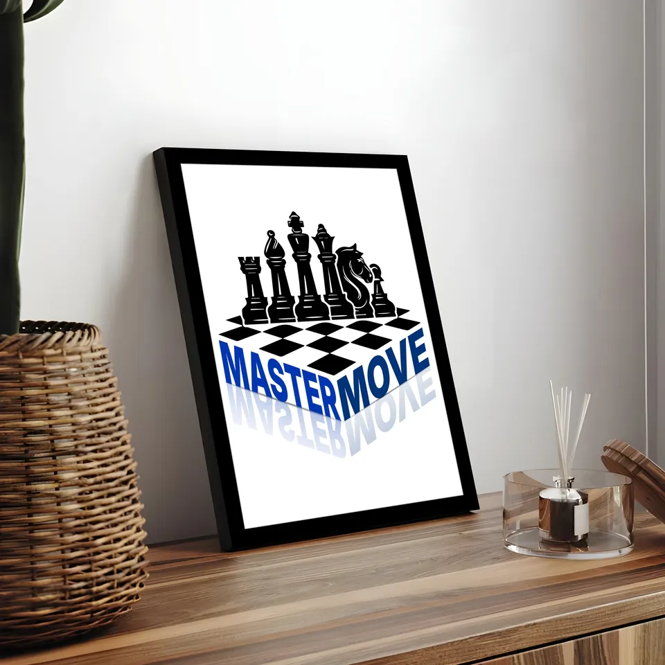 Chess Dominance Wall Art & Painting media 3