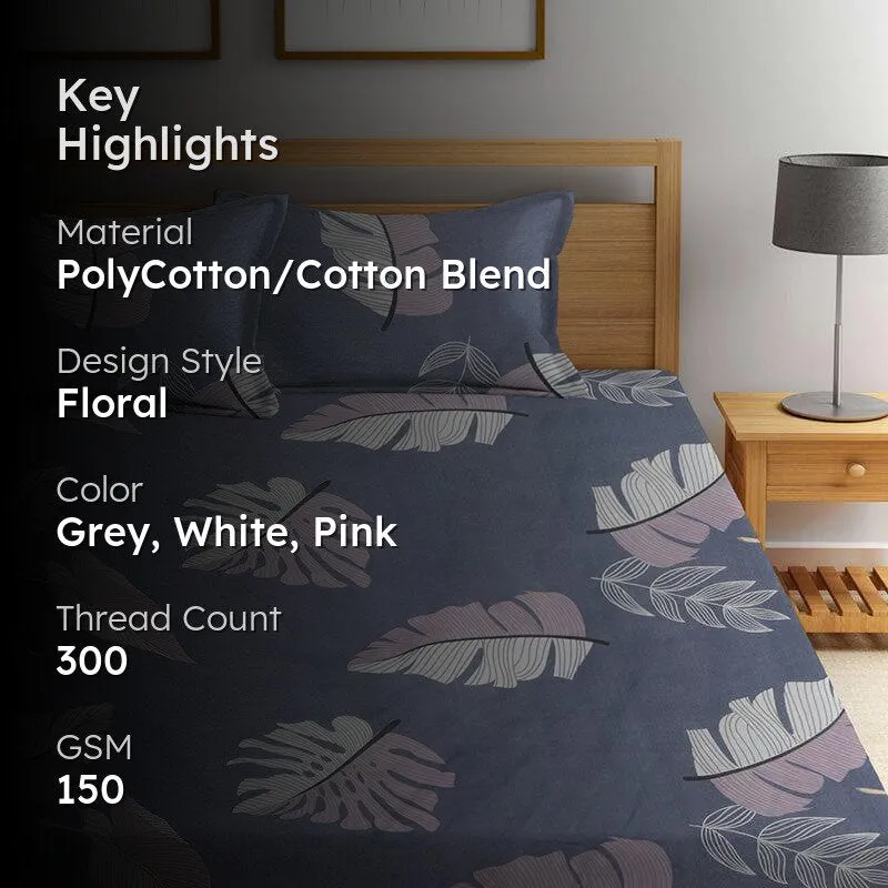 Feather Fiona Bedsheet - 150 GSM media 2