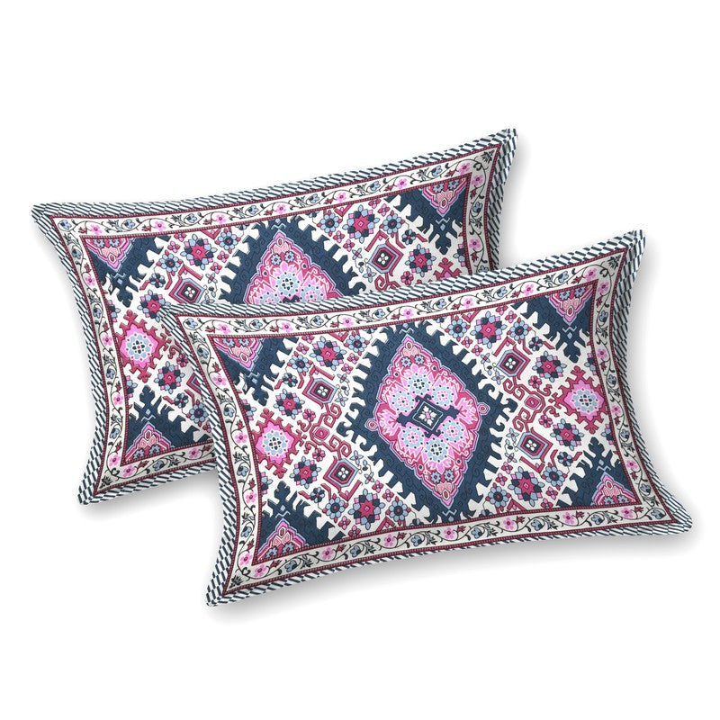 PrestigeSleep Cotton Bedsheet (Pink) - 144 TC media 3