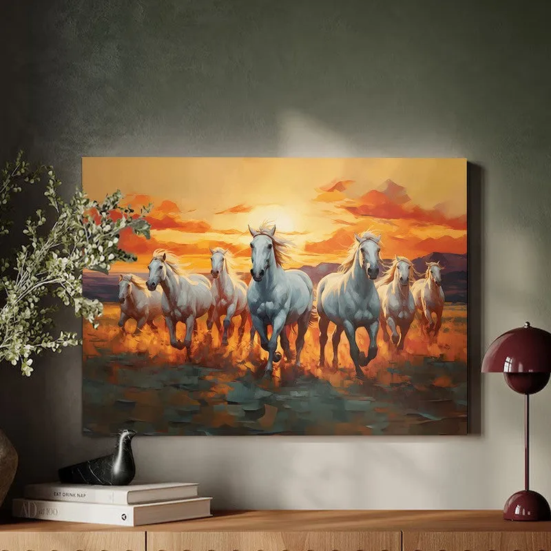 Sunset Gallops Wall Art media 2