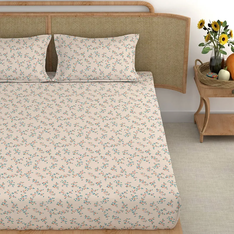 Cornelia Fitted Microfiber Microfiber Bedsheet - 150 GSM media 4