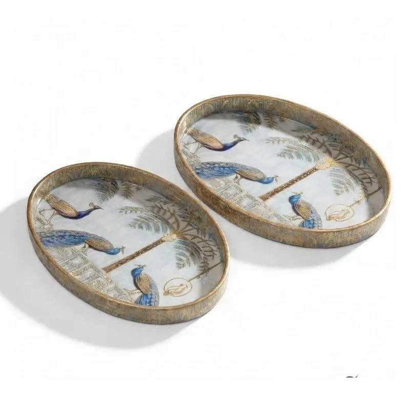 Pembroke Handle Serving Tray - Set of Two media 3