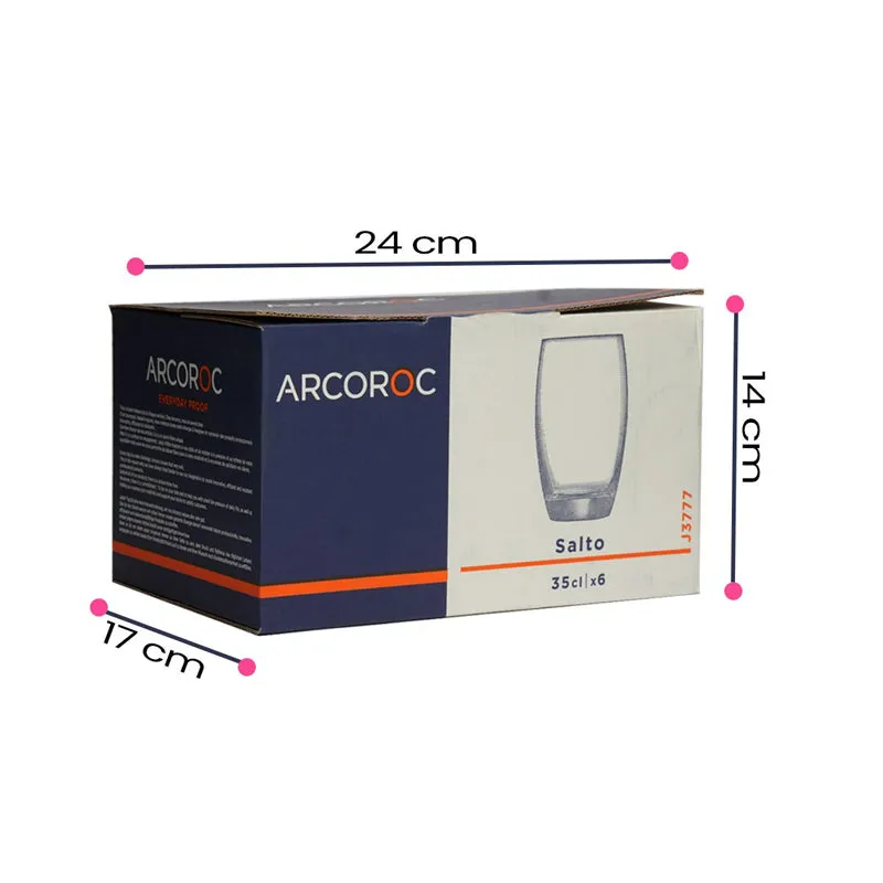 Luminarc Salto Glass (350 mL) - Set Of Six media 7