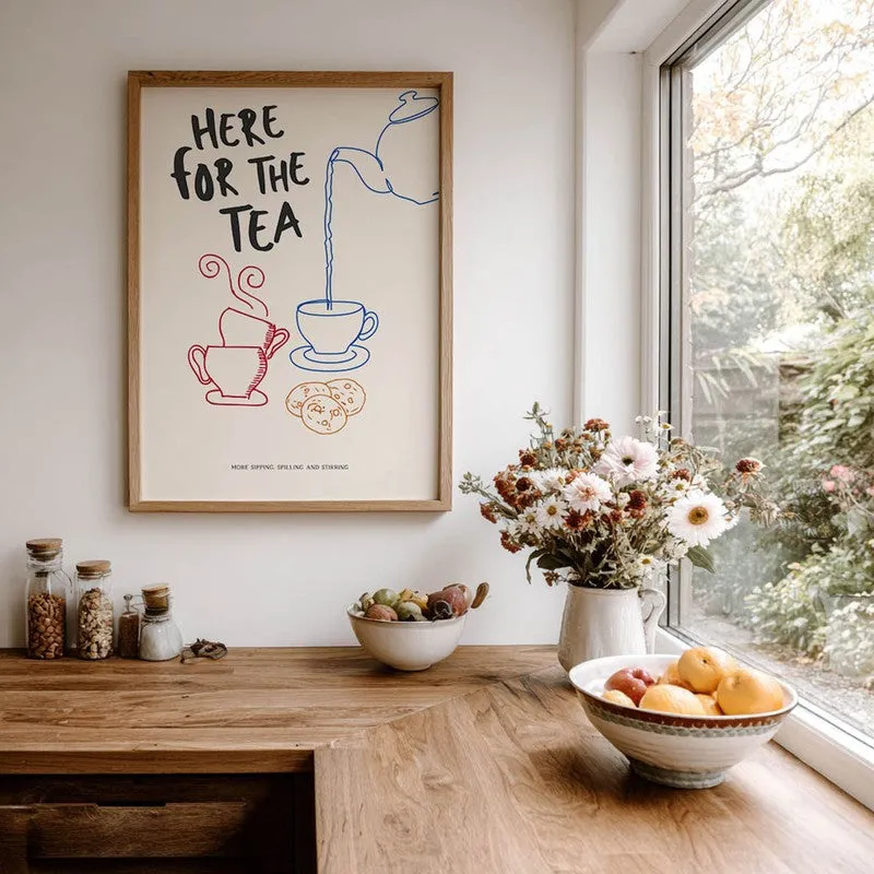 ForTea Archival Canvas Wall Art - Brown media 7