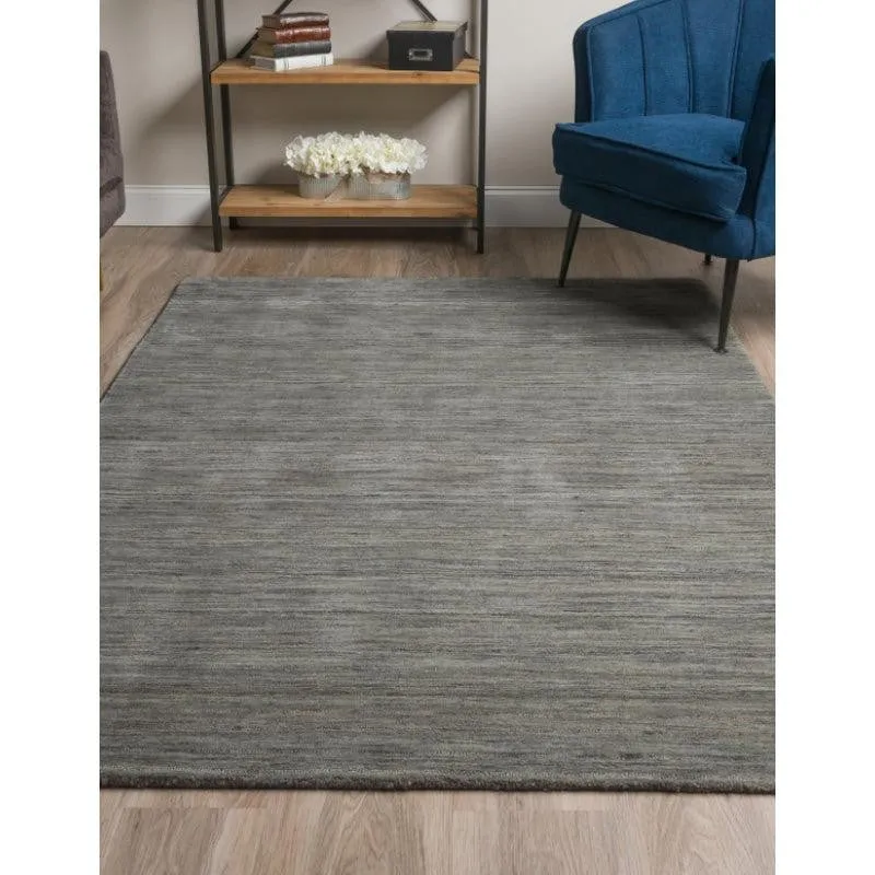 Aylin Hand Woven Wool Rug - Ash media 3