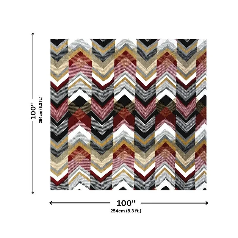 GeoElegance Woolen Bedsheet - 150 GSM media 10