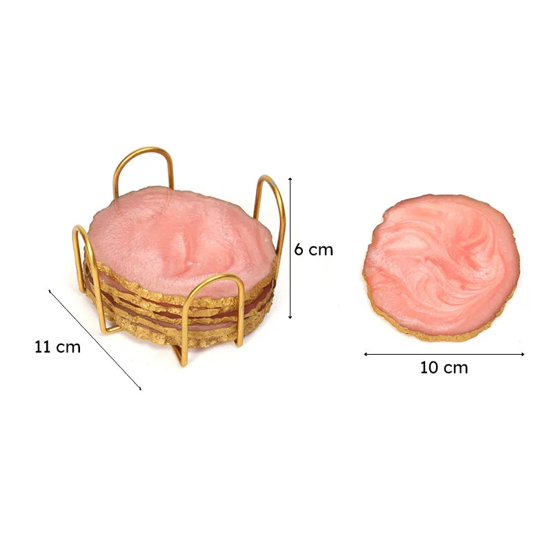 Pietra Resin Coaster - Seven Piece Set media 7