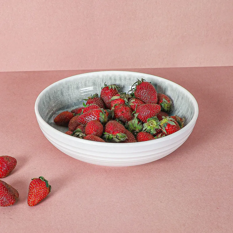 Negua Snack Bowl (White & Grey) - 1000 ML media 4