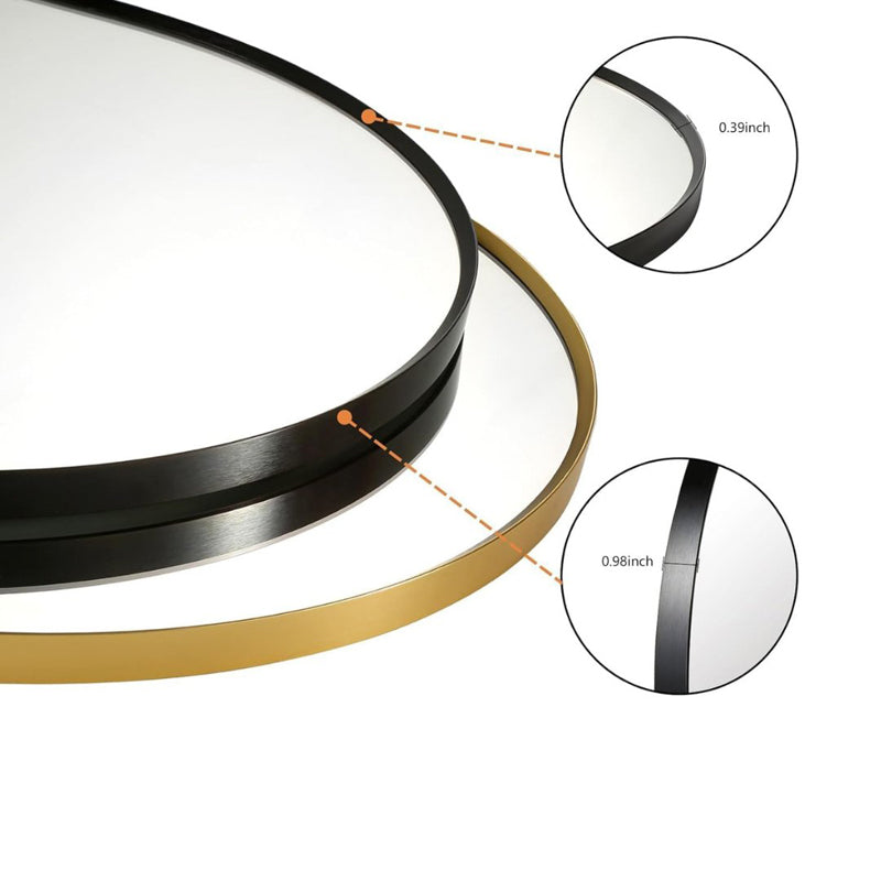 Reflectia Wall Mirror - Gold image 4
