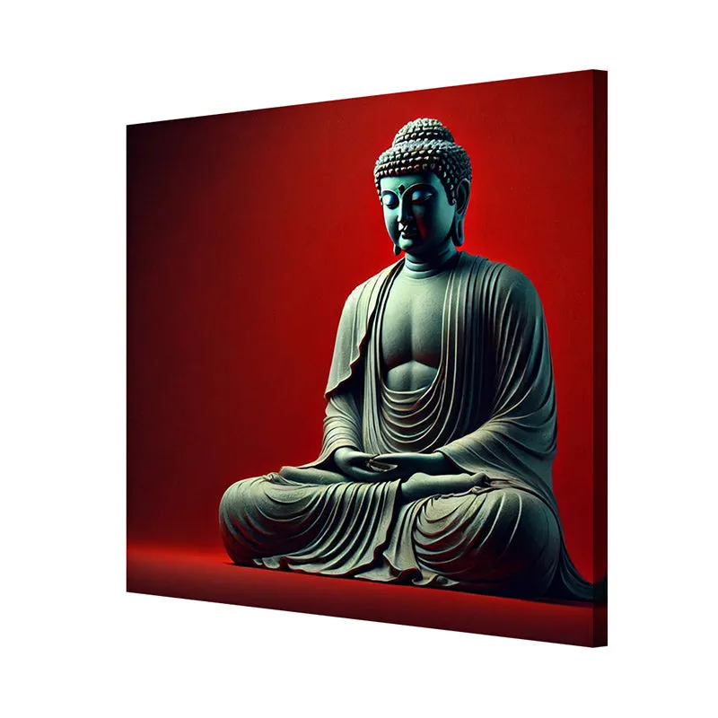 Gautama Buddha Wall Painting media 6