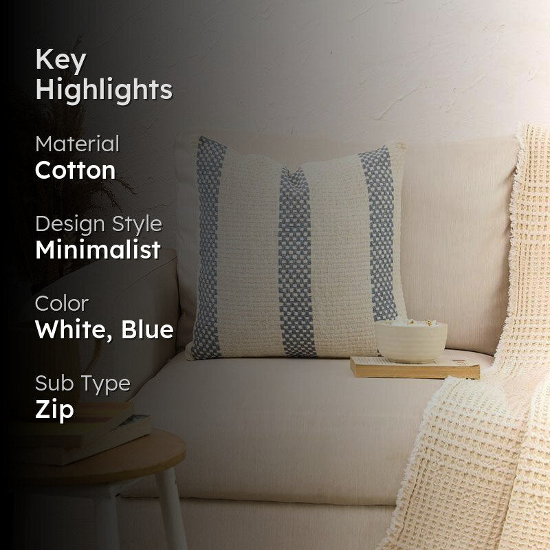 Shivalik Cushion Cover - Blue media 2