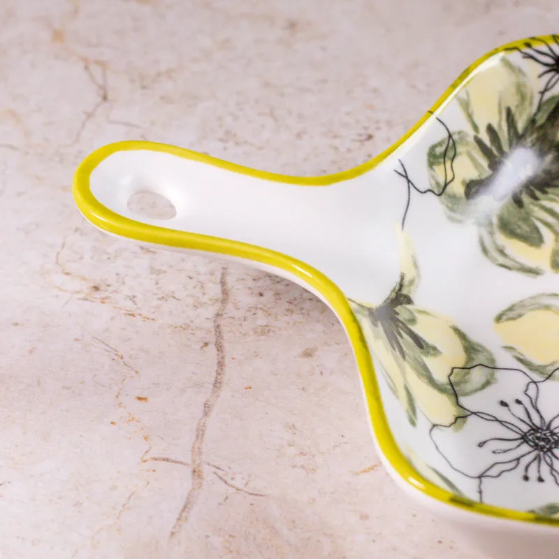 Leaf Charm Porcelain Platter - Six Piece Set media 8