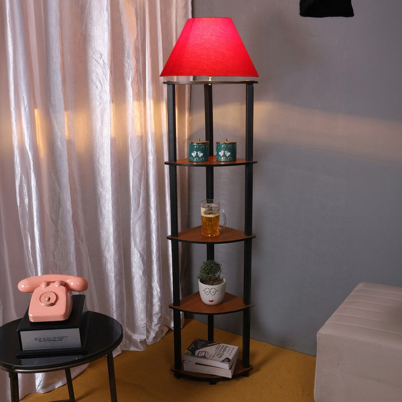 Opulent Beam Floor Lamp (Red)