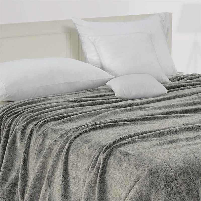 Swayam Molly Solid Blanket (Grey) - 240 GSM media 5