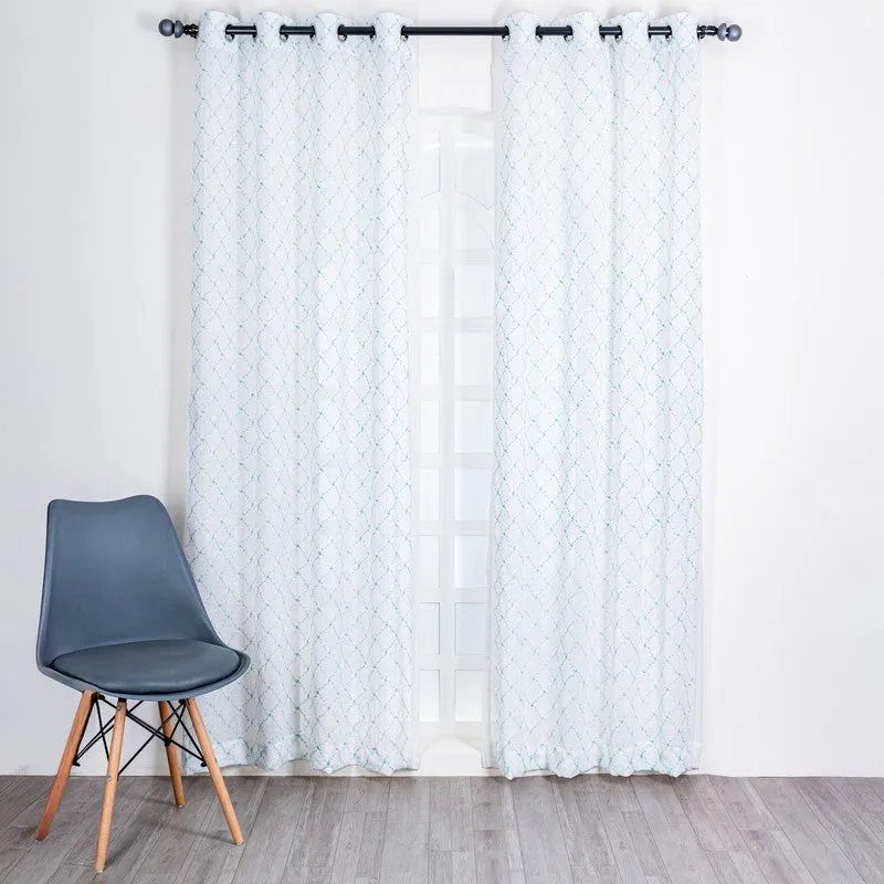 Aryia Modern Art Curtain - Set Of Two media 3