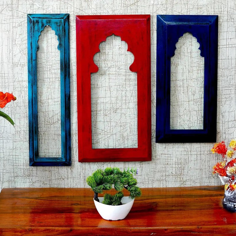 ColourCast Wooden Wall Accents - Set Of Three