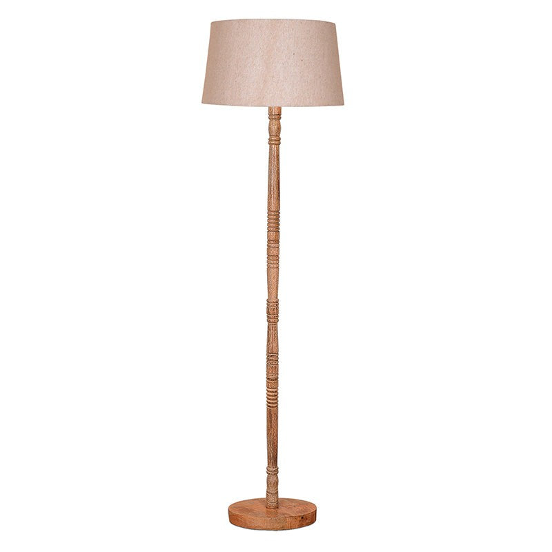 Elfin Neo Wooden Floor Lamp - Beige media 4