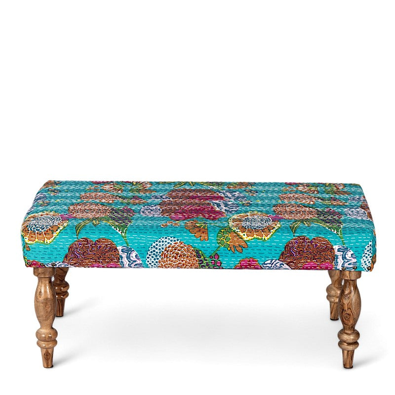 Daxen Sheesham Wooden Bench - Multicolor media 4