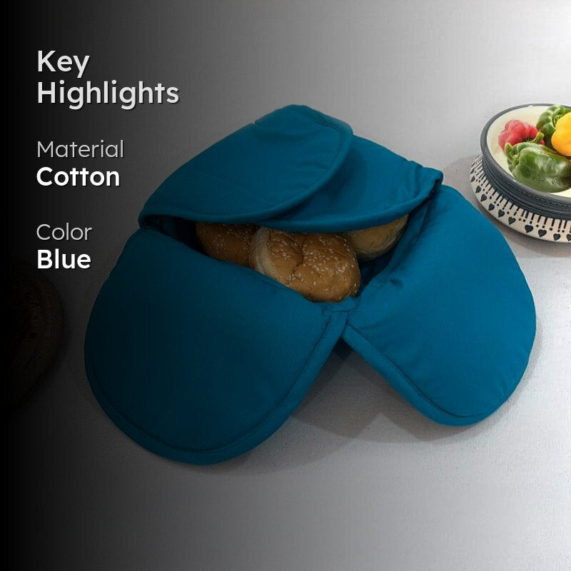 Swayam Verga Bread Basket - Blue media 2