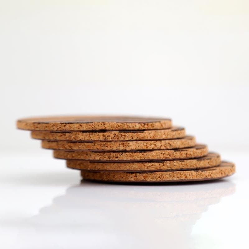 Coastal Cork Coaster - Set Of Four media 4