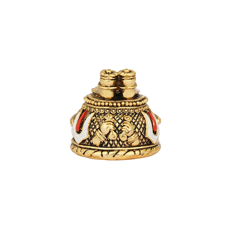 Shree Paadham Polyresin Idol - Gold media 7