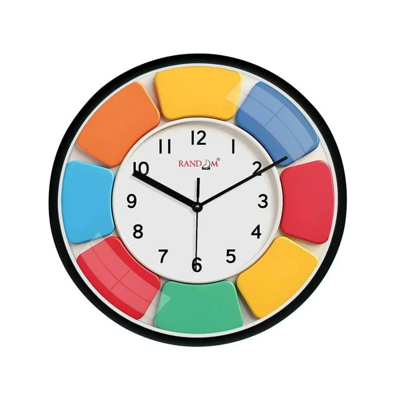 Color Flora Wall Clock media 3