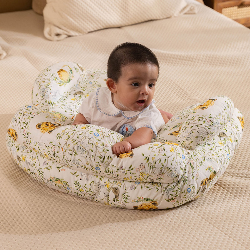 Pounce & Snuggle Feeding Pillow with Removable Extra Pillow media 3