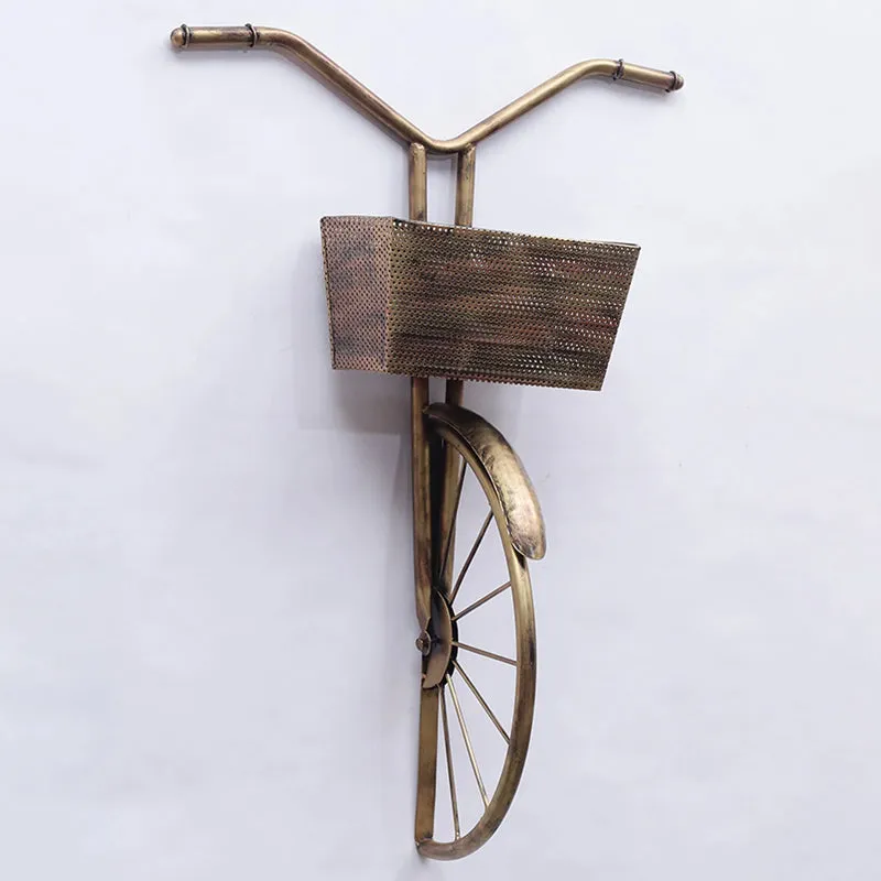 Bicycle Basket I Iron Wall Accent media 3