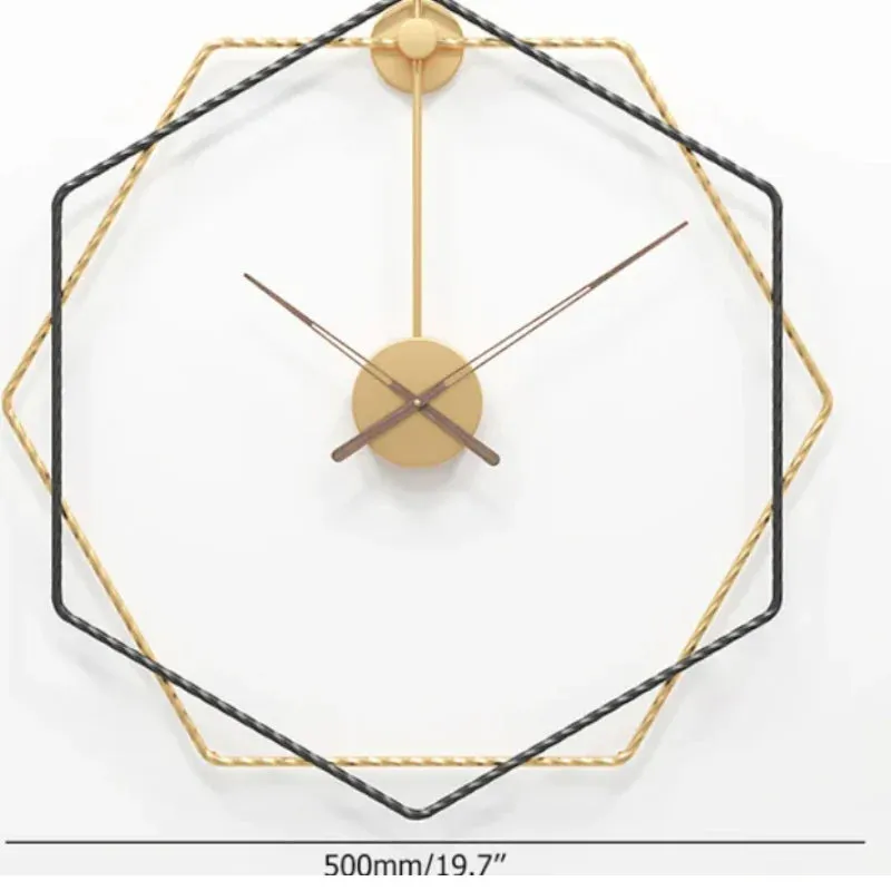 Hex Chrona Analog Wall Clock media 5