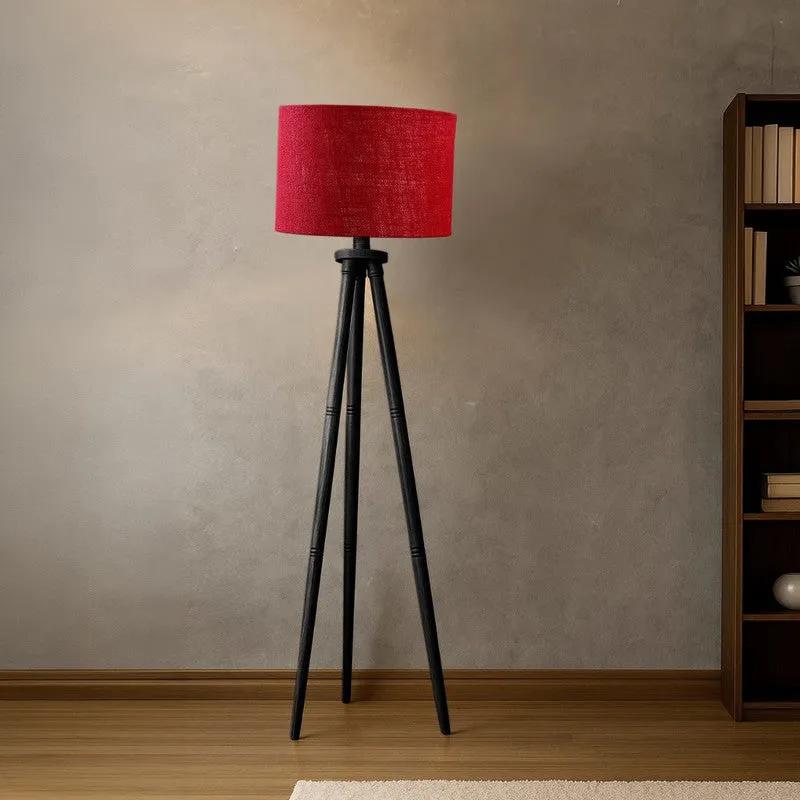 TriAura Prime Floor Lamp (Maroon) media 2