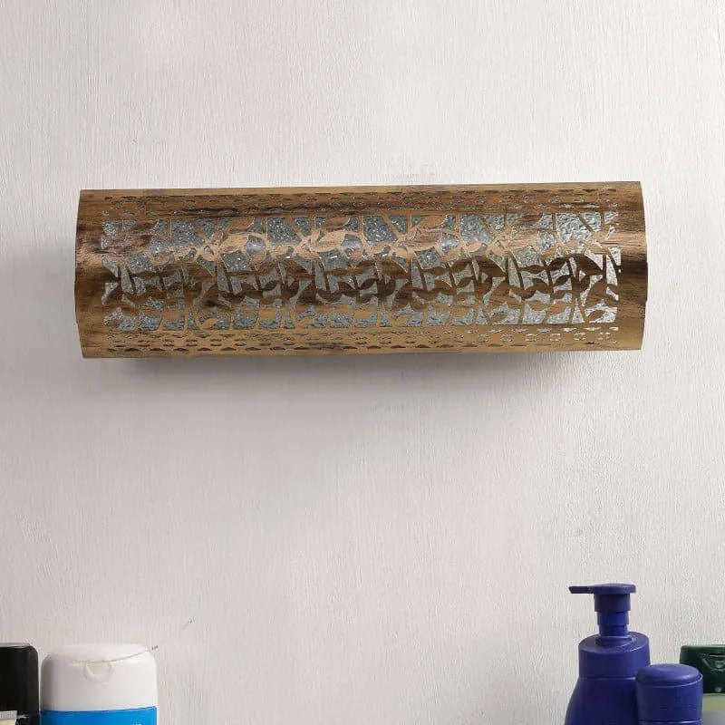 Birch Bow Glass & Metal Wall Lamp media 3