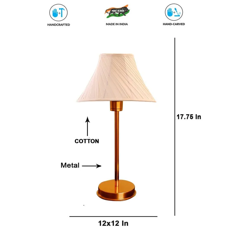 Kavira Oryn Metal Table Lamp - Beige media 8
