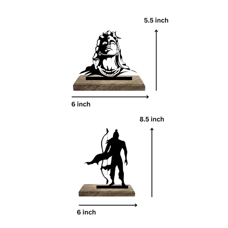 Divine Deities Showpiece - Set Of Two media 7
