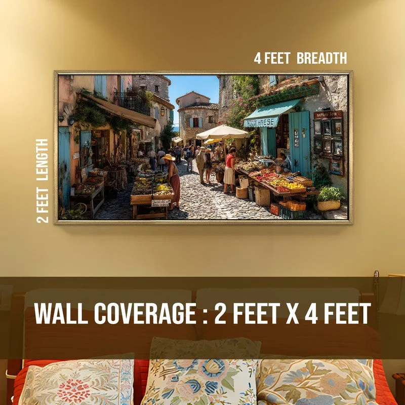 Alleybright Canvas Wall Painting With Frame media 8
