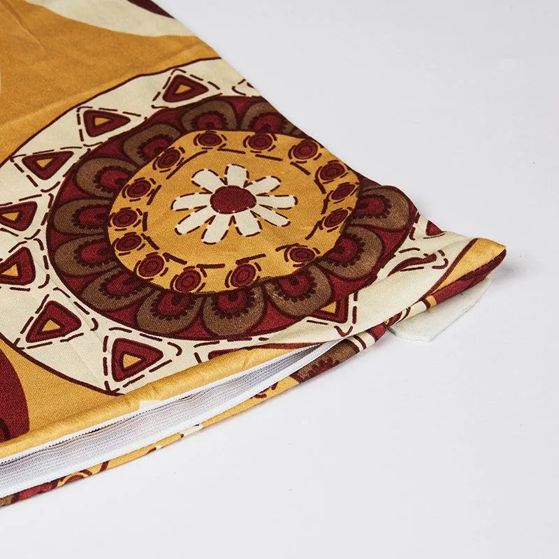 Autumn Fleur Floral Cotton Diwan Set media 5
