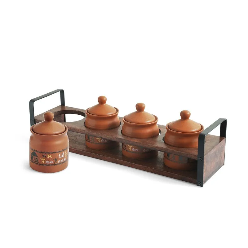 Sera Glow Ceramic Jar (250 mL) - Five Piece Set media 3