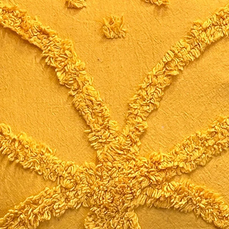 Kata Tufted Cover (Yellow) - Set Of Two media 3