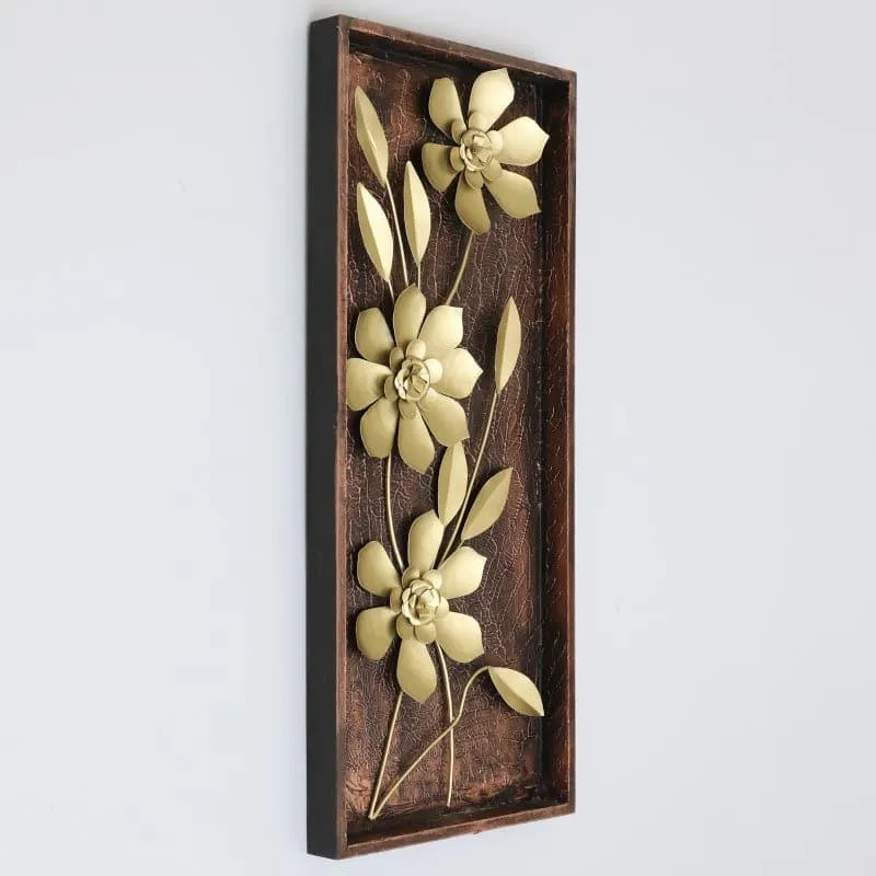 Magdalene Floral Metal Wall Accent media 3